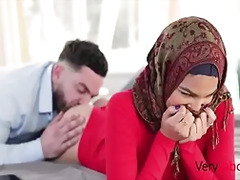 My Virgin StepSister In Hijab Fucked- Maya Farrell